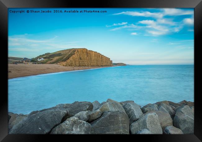 West Bay  Framed Print by Shaun Jacobs