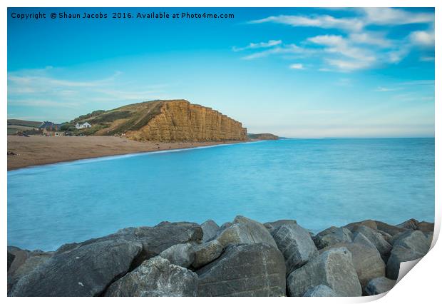 West Bay  Print by Shaun Jacobs