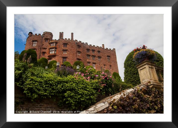 Powis Castle Framed Mounted Print by David Chennell