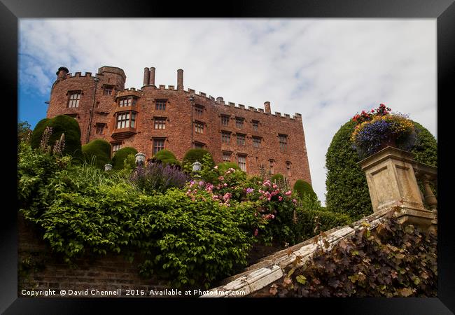Powis Castle Framed Print by David Chennell