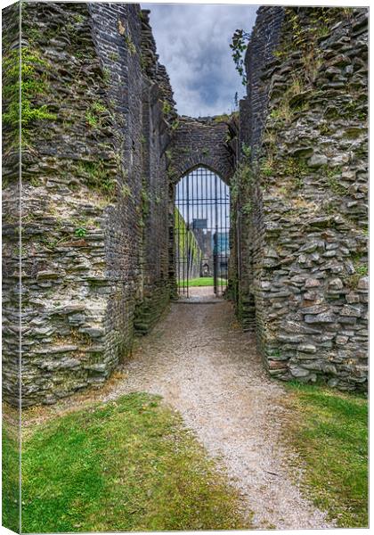 The North Gatehouse Canvas Print by Steve Purnell