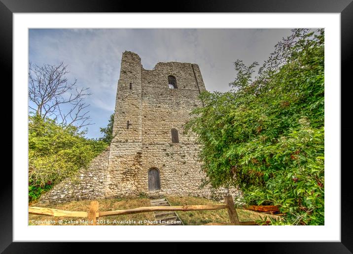 St Leonards Tower West Malling Kent Framed Mounted Print by Zahra Majid