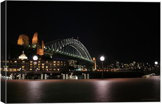 Sydney Harbour Bridge Canvas Print by Nigel Coomber
