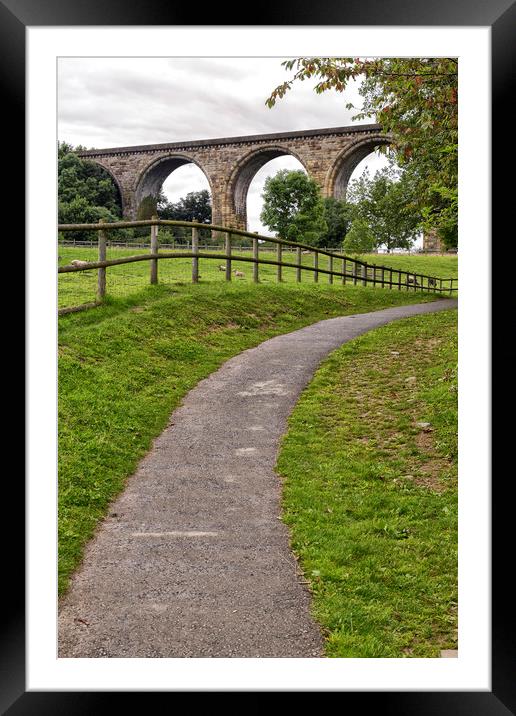  Cefn Mawr (Newbridge) viaduct Framed Mounted Print by Rob Lester