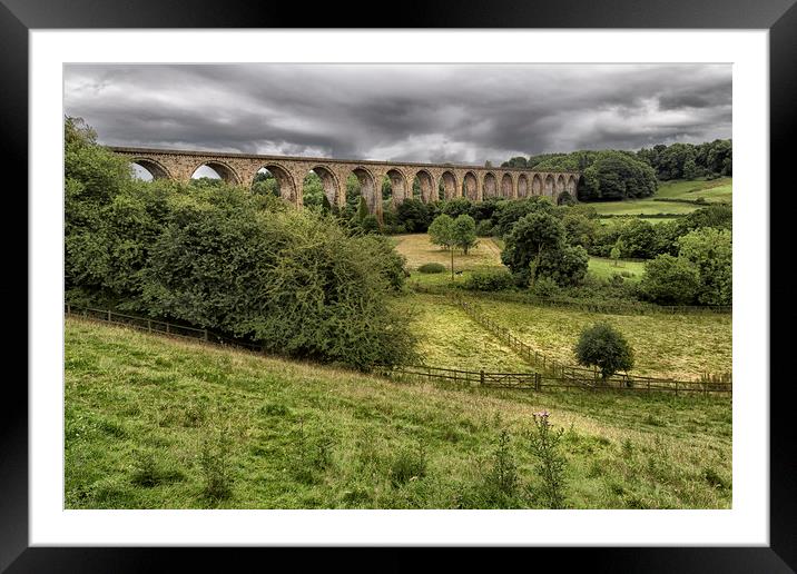  Cefn Mawr (Newbridge) viaduct Framed Mounted Print by Rob Lester