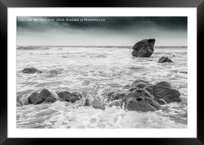 Newgale Beach Framed Mounted Print by Colin Keown