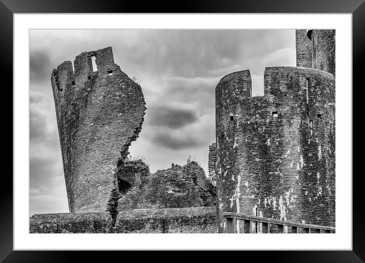 The Leaning Tower Framed Mounted Print by Steve Purnell