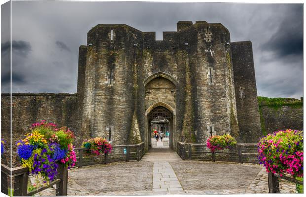 The West Gatehouse 1 Canvas Print by Steve Purnell