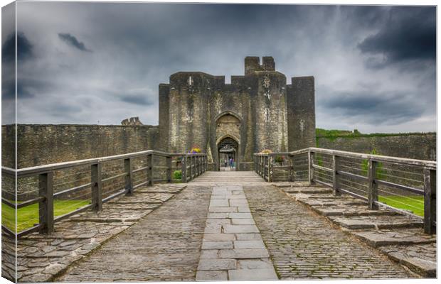 The West Gatehouse 2 Canvas Print by Steve Purnell