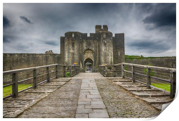 The West Gatehouse 2 Print by Steve Purnell
