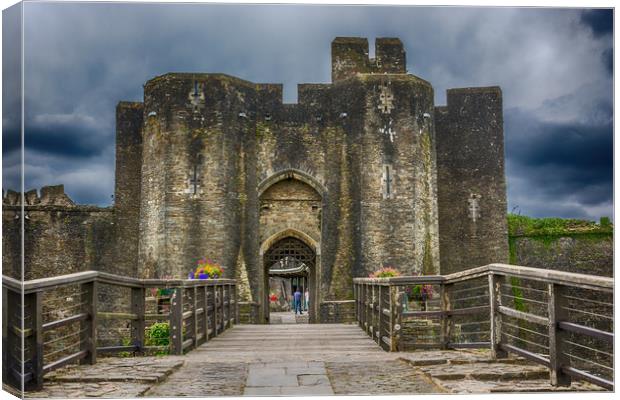 The West Gatehouse 3 Canvas Print by Steve Purnell