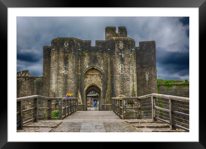 The West Gatehouse 3 Framed Mounted Print by Steve Purnell
