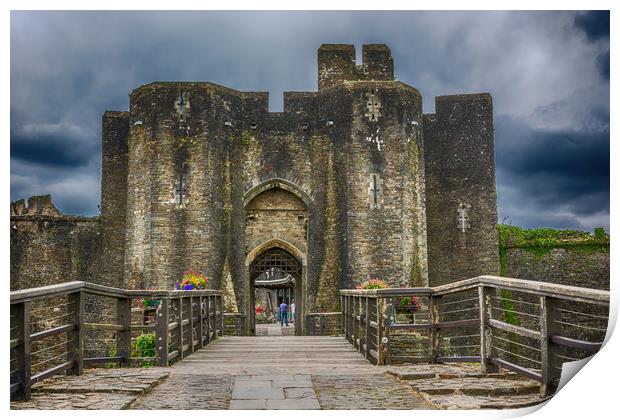 The West Gatehouse 3 Print by Steve Purnell