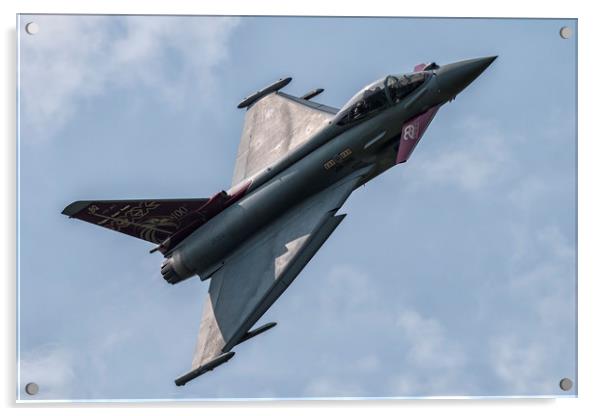 29 Squadron Centenary Typhoon Acrylic by J Biggadike