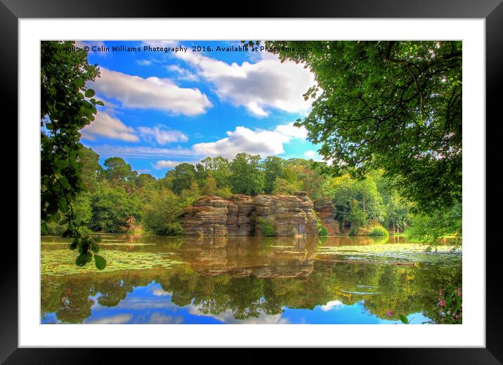 Plumpton Rocks North Yorkshire 3 Framed Mounted Print by Colin Williams Photography