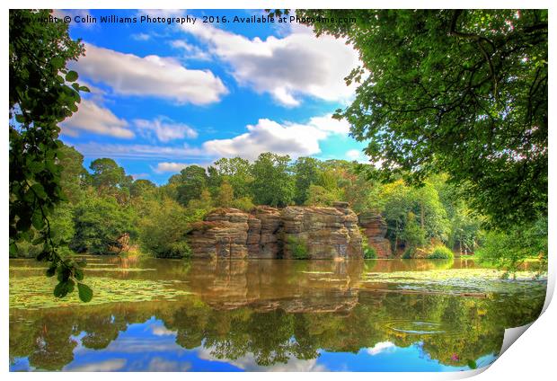 Plumpton Rocks North Yorkshire 3 Print by Colin Williams Photography