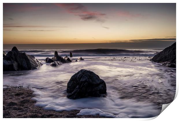 Croyde Bay North Devon Print by Dave Wilkinson North Devon Ph