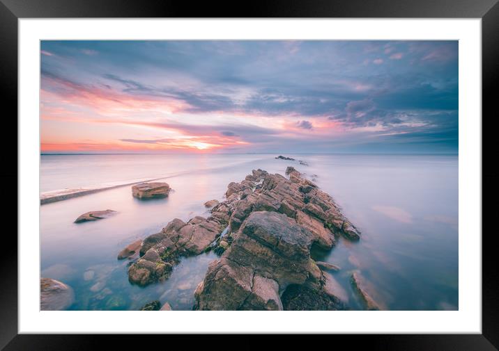 Serenity Framed Mounted Print by Kevin Browne