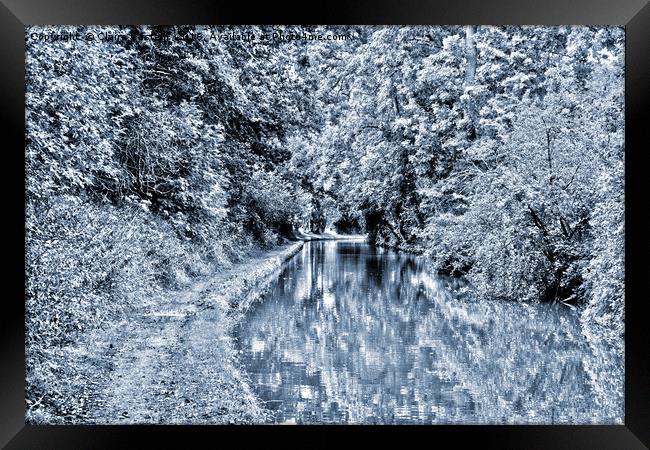 Stratford upon Avon Canal Framed Print by Claire Castelli