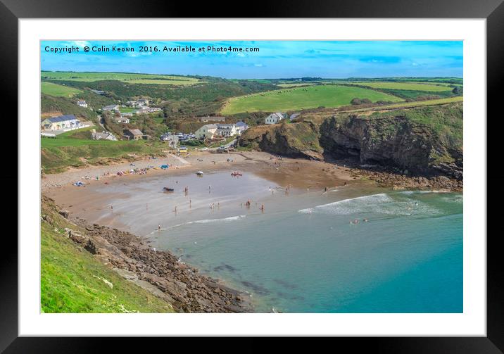 Nolton Haven Framed Mounted Print by Colin Keown