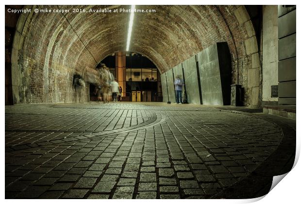 underpass Print by mike cooper