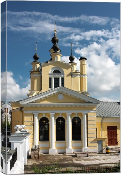 Church. Canvas Print by Valerii Soloviov