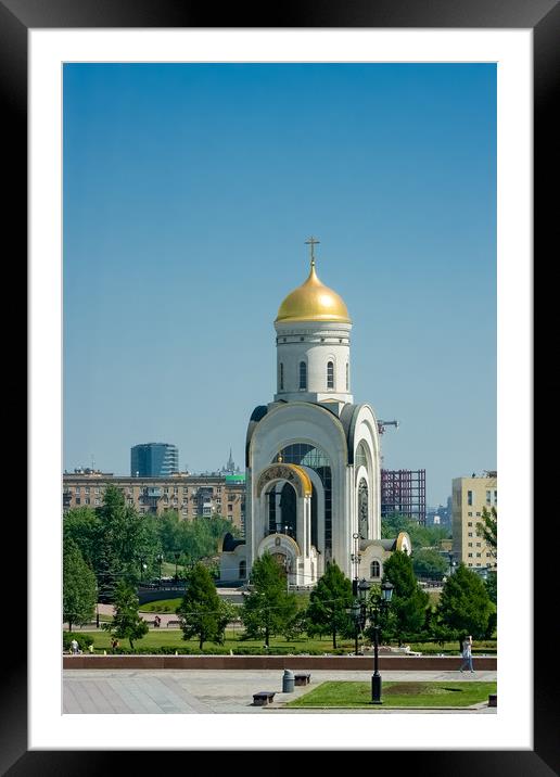 Church.  Framed Mounted Print by Valerii Soloviov