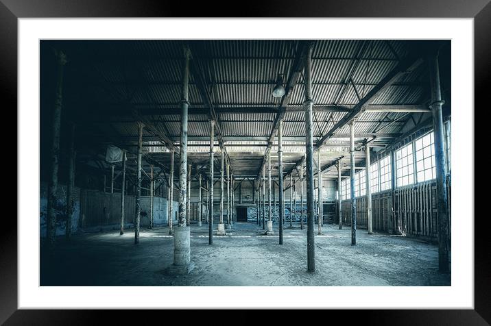 Abandoned Factory Room Framed Mounted Print by Svetlana Sewell