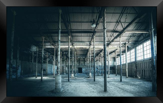 Abandoned Factory Room Framed Print by Svetlana Sewell