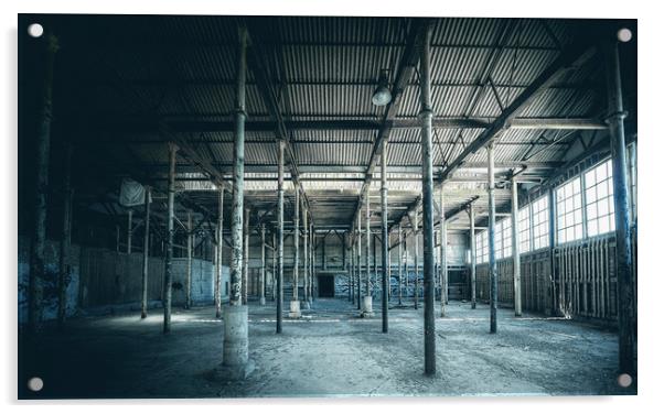 Abandoned Factory Room Acrylic by Svetlana Sewell