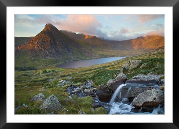 Ogwen valley September 2016 Framed Mounted Print by Rory Trappe