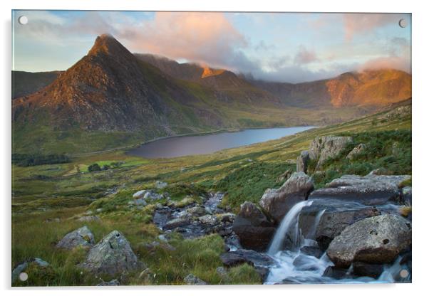 Ogwen valley September 2016 Acrylic by Rory Trappe