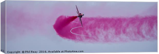 Red Arrows Canvas Print by Phil Reay