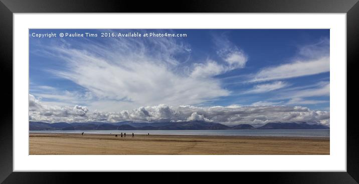 Inch Beach, County Kerry, Ireland Framed Mounted Print by Pauline Tims