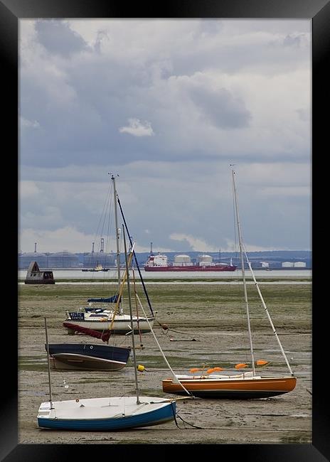 Leigh on Sea Essex Framed Print by David French