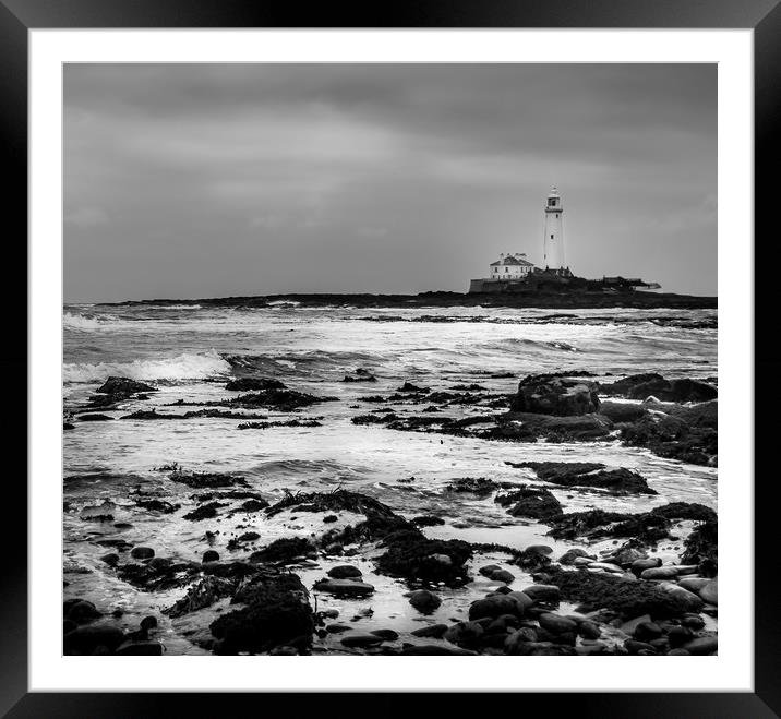 St Mary in Mono Framed Mounted Print by Naylor's Photography