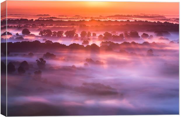 The Dawn of Time Canvas Print by Philip Male