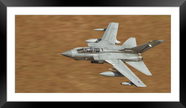 Tornado GR4 Framed Mounted Print by Mark Lynham