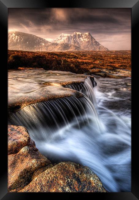 Sron na Creise from 'the Cauldron' Framed Print by David Mould
