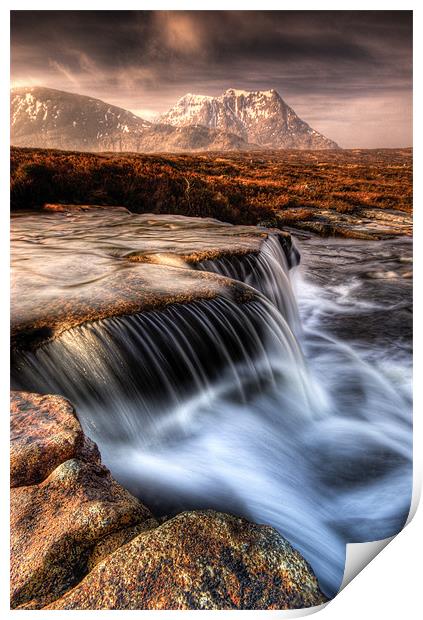 Sron na Creise from 'the Cauldron' Print by David Mould