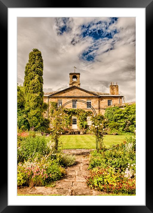 Howick Hall Gardens Framed Mounted Print by Naylor's Photography