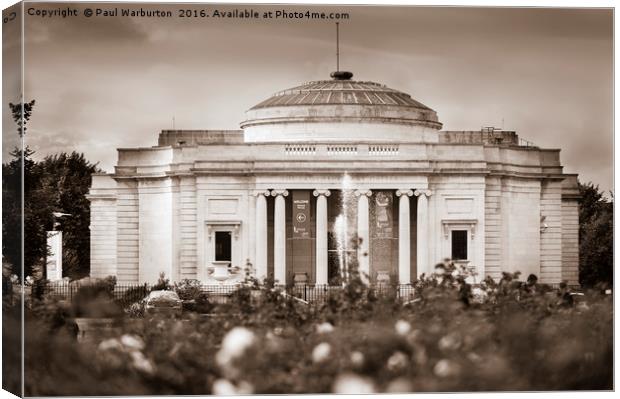 Lady Lever Art Gallery Canvas Print by Paul Warburton