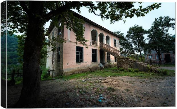 Abandoned House Canvas Print by Svetlana Sewell