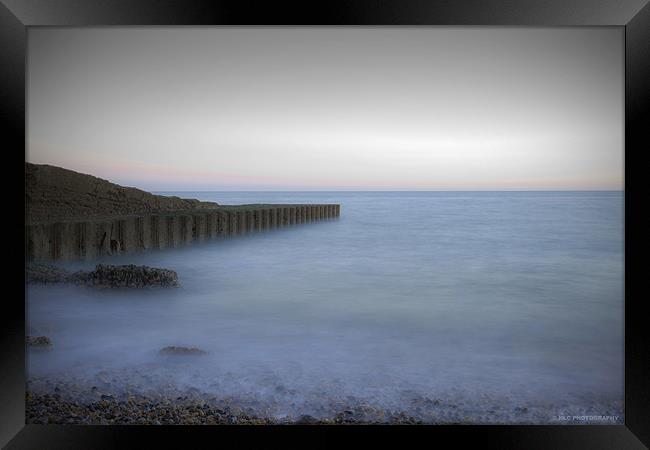 Mystic Sea View Framed Print by Nigel Coomber