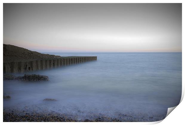 Mystic Sea View Print by Nigel Coomber