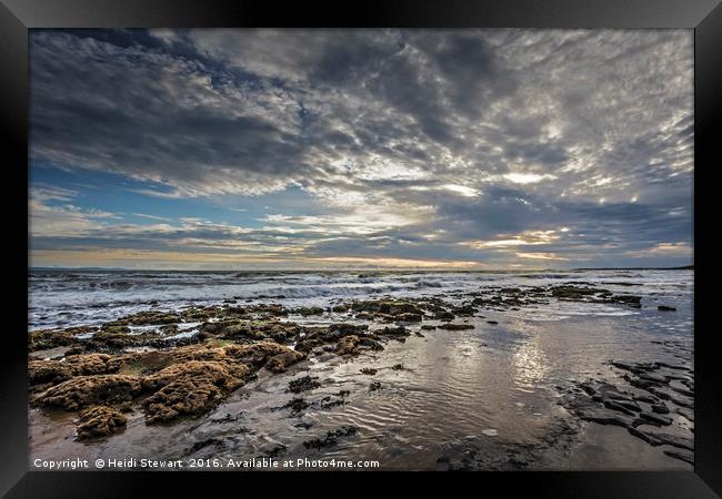 Dunraven Bay, Glamorgan Heritage Coast Framed Print by Heidi Stewart