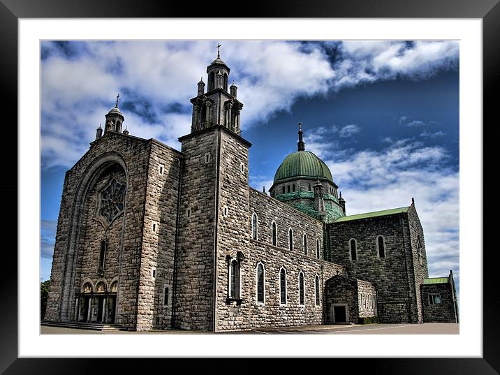 Galway Cathedral Framed Mounted Print by Andreas Hartmann