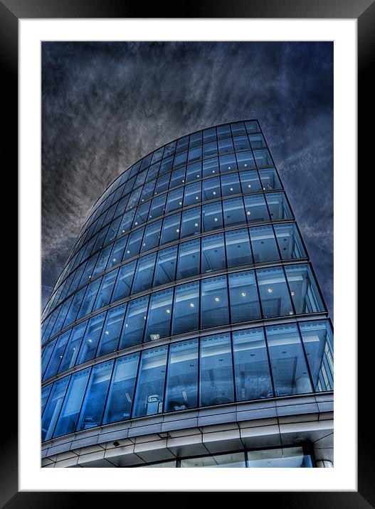 South bank building Framed Mounted Print by Andreas Hartmann