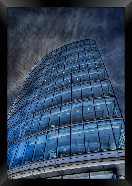 South bank building Framed Print by Andreas Hartmann