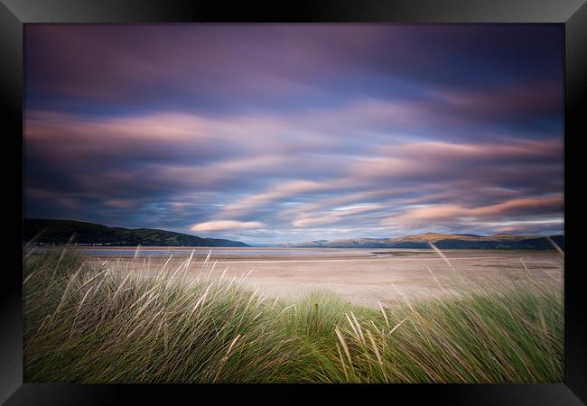 Dyfi Estuary Sunset Framed Print by Izzy Standbridge